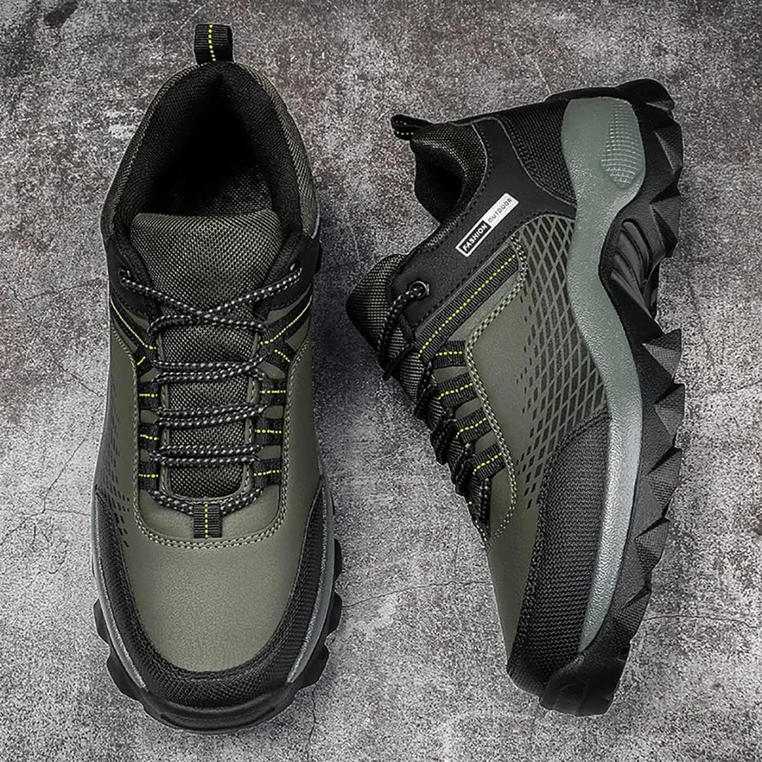 Men's Outdoor Sneakers Hiking Shoes Waterproof Ultra Light AthleticTrail Running Shoes Mountaineering Shoes