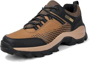 Men's Outdoor Sneakers Hiking Shoes Waterproof Ultra Light AthleticTrail Running Shoes Mountaineering Shoes