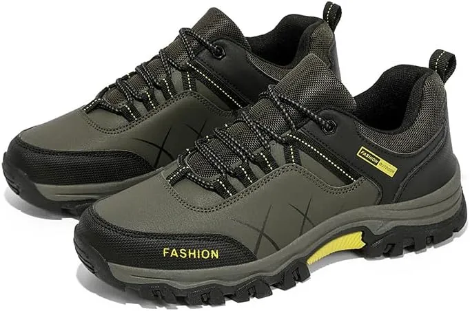 Men's Outdoor Sneakers Hiking Shoes Waterproof Ultra Light AthleticTrail Running Shoes Mountaineering Shoes