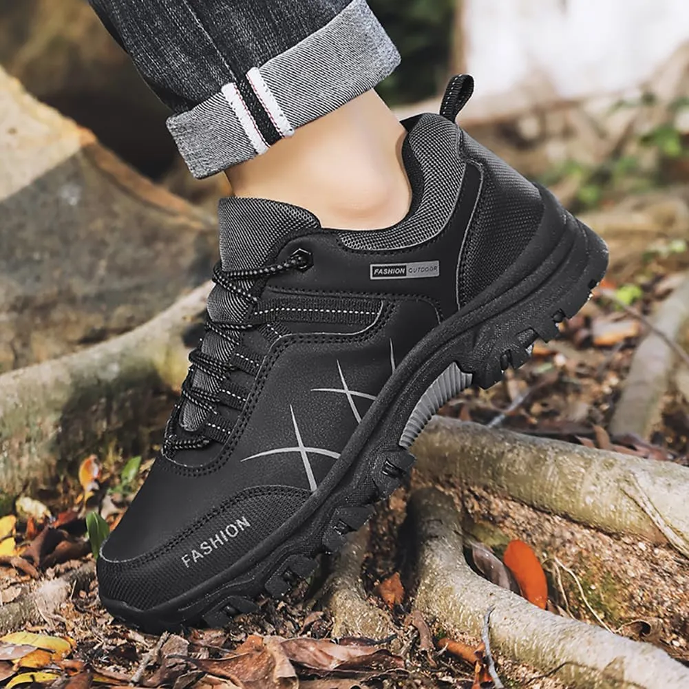Men's Outdoor Sneakers Hiking Shoes Waterproof Ultra Light AthleticTrail Running Shoes Mountaineering Shoes