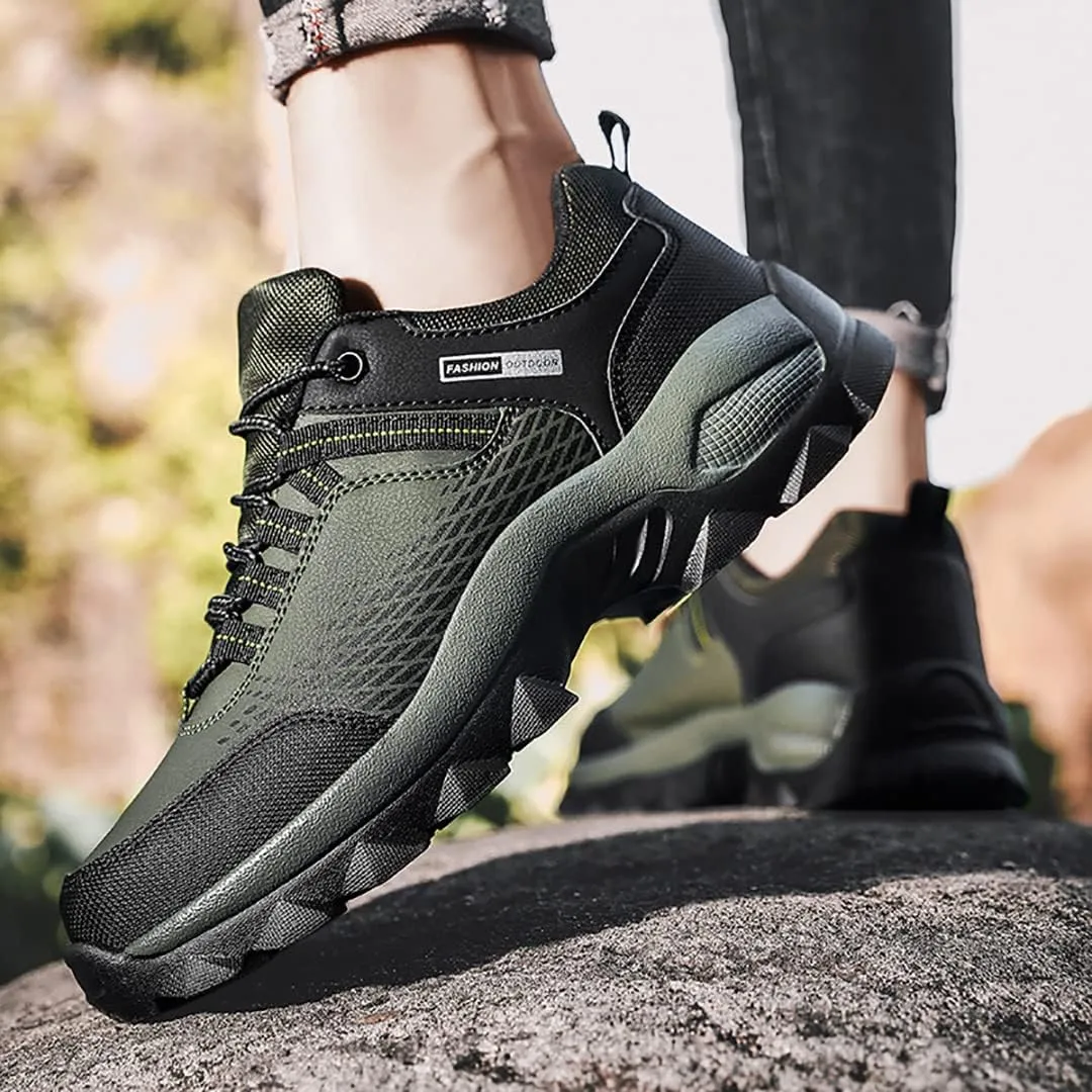 Men's Outdoor Sneakers Hiking Shoes Waterproof Ultra Light AthleticTrail Running Shoes Mountaineering Shoes