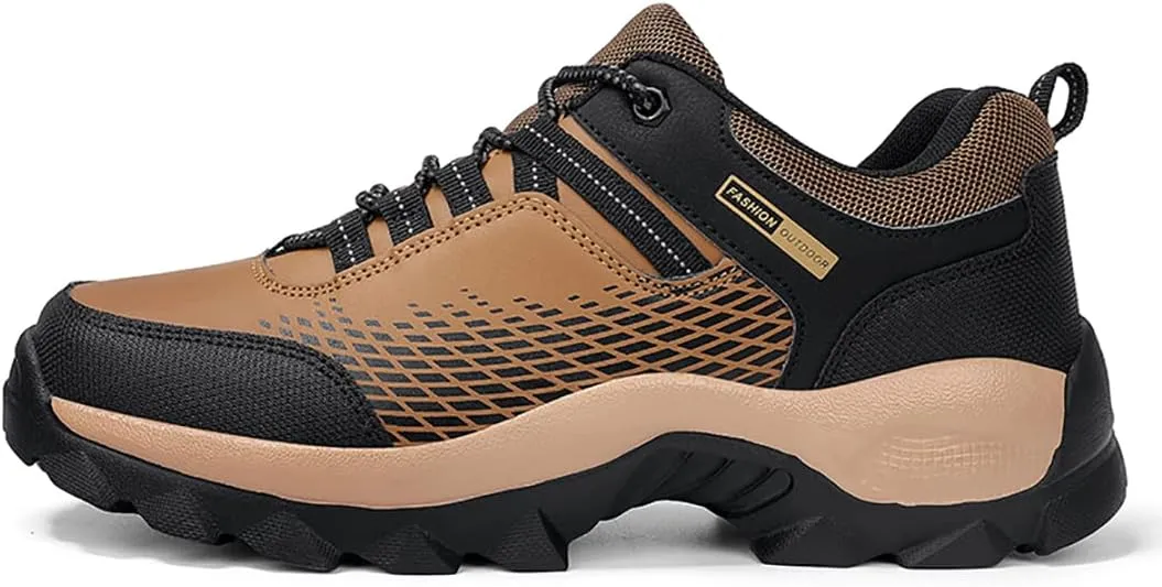 Men's Outdoor Sneakers Hiking Shoes Waterproof Ultra Light AthleticTrail Running Shoes Mountaineering Shoes