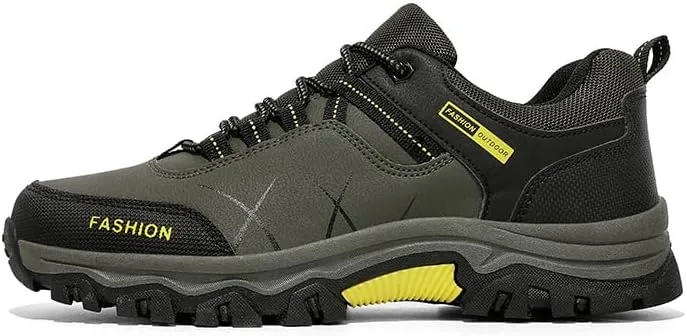 Men's Outdoor Sneakers Hiking Shoes Waterproof Ultra Light AthleticTrail Running Shoes Mountaineering Shoes