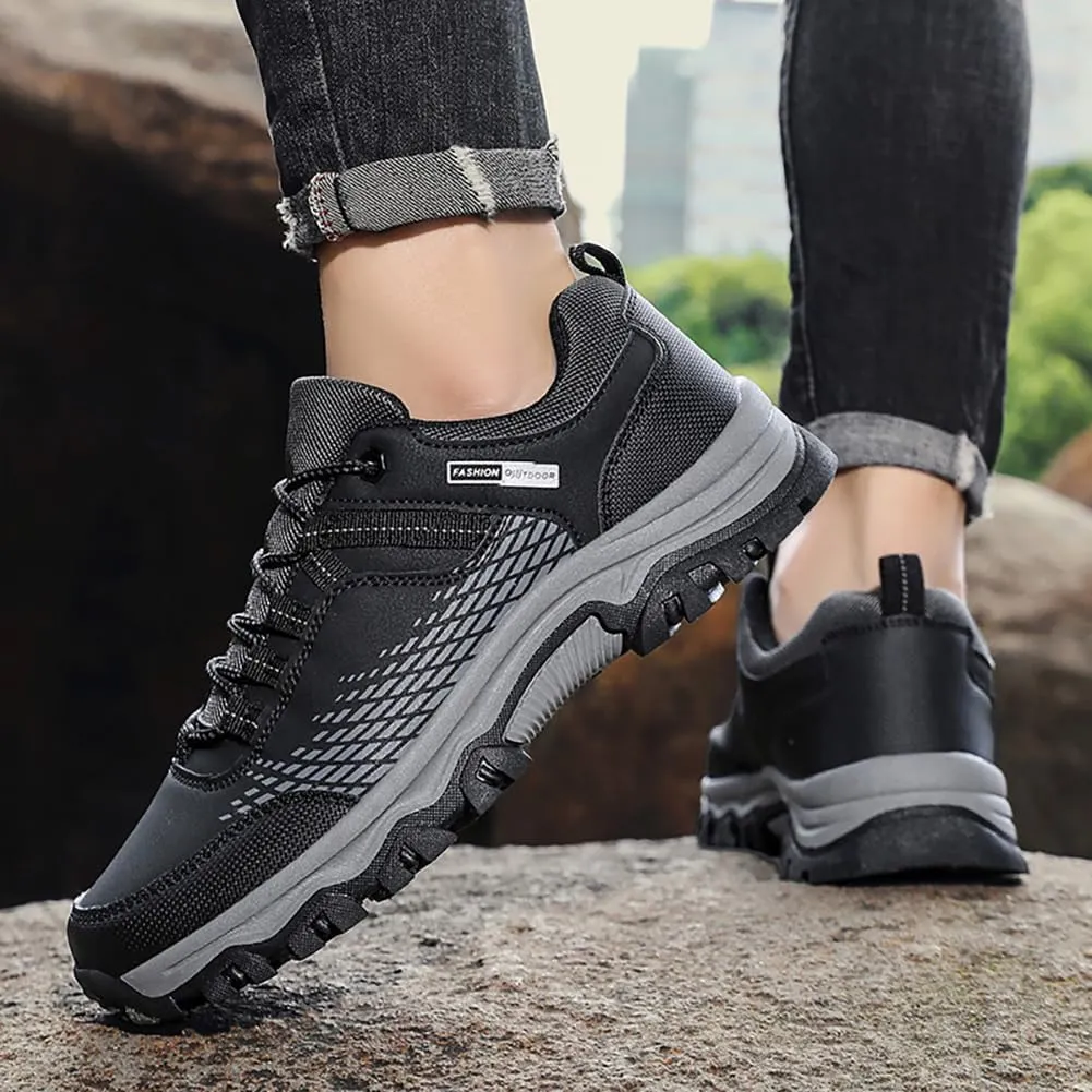 Men's Outdoor Sneakers Hiking Shoes Waterproof Ultra Light AthleticTrail Running Shoes Mountaineering Shoes