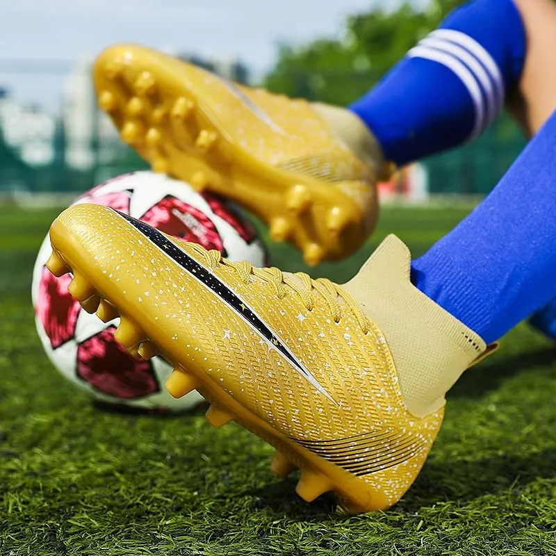 Men's Soccer Cleats Shoes Football Shoes for Training Athletic Boys Professional Sneaker Outdoor