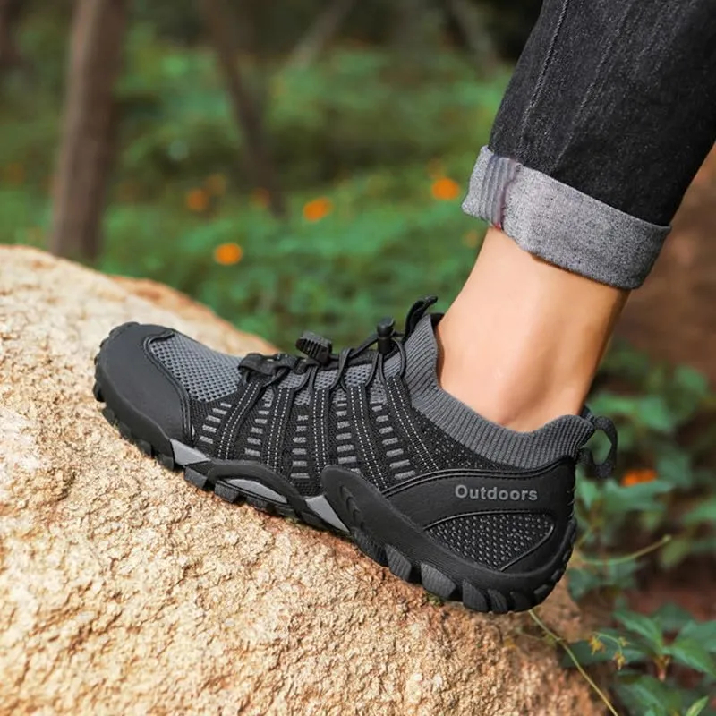 Mens Water Shoes Anti-Slip Hiking Shoes Quick Drying Sports Aqua Barefoot Shoes Breathable Climbing Shoes Outdoor Walking Fishing Shoes