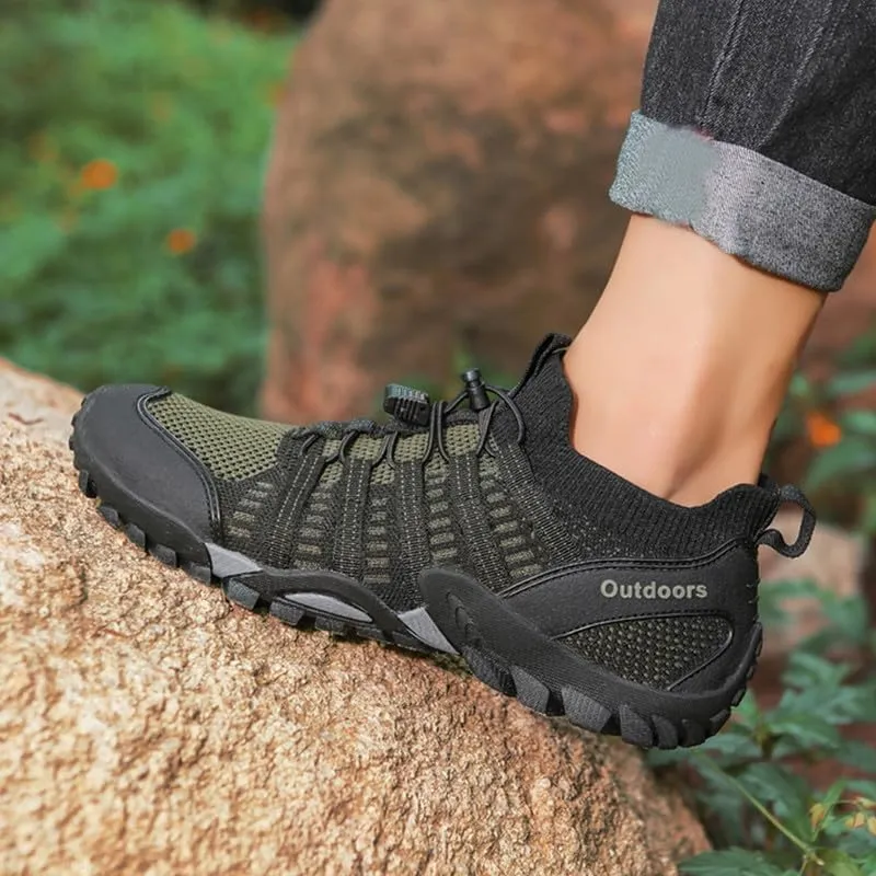 Mens Water Shoes Anti-Slip Hiking Shoes Quick Drying Sports Aqua Barefoot Shoes Breathable Climbing Shoes Outdoor Walking Fishing Shoes