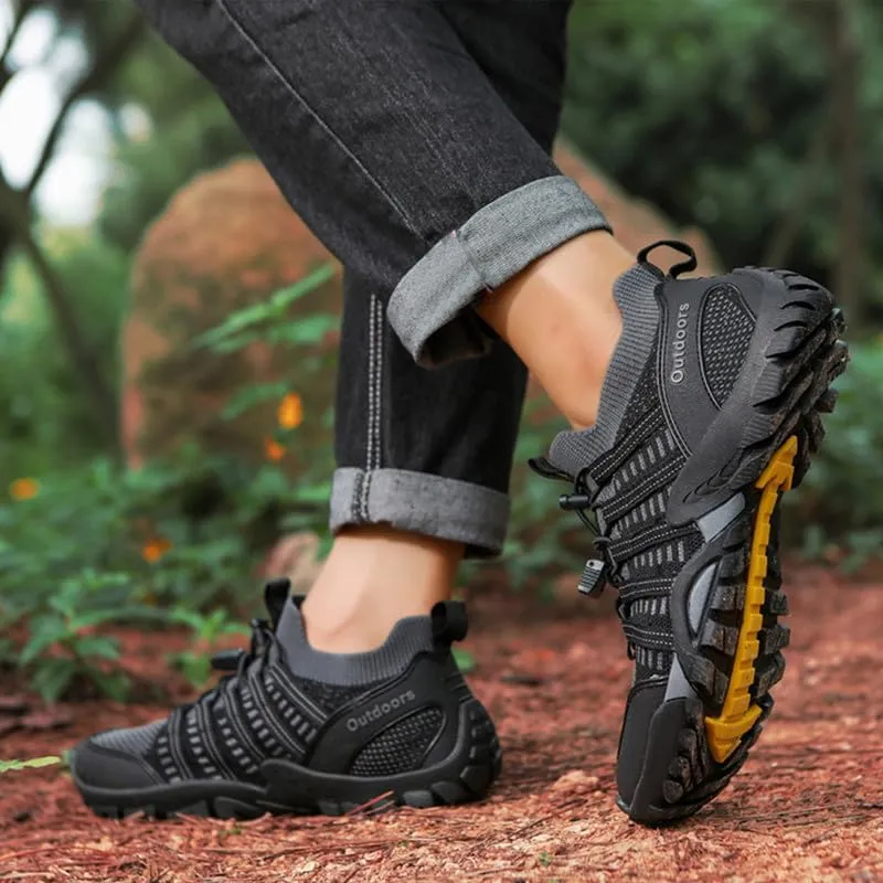Mens Water Shoes Anti-Slip Hiking Shoes Quick Drying Sports Aqua Barefoot Shoes Breathable Climbing Shoes Outdoor Walking Fishing Shoes