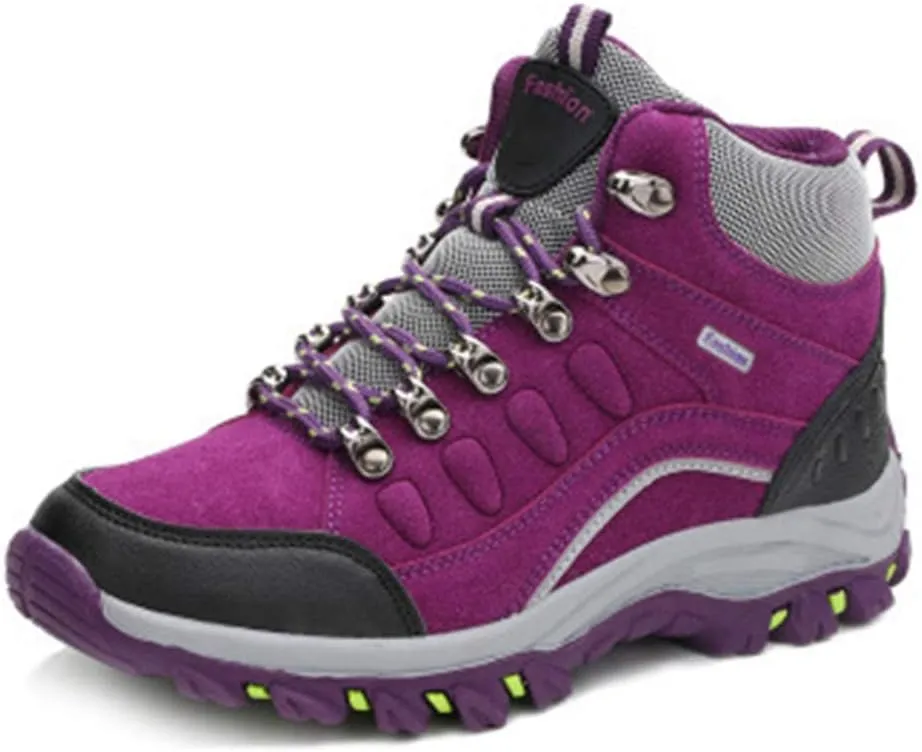 MIOKE Women's Waterproof Hiking Shoes Outdoor Running Trail Hiker Non-Slip Casual Climbing Backpacking Shoes