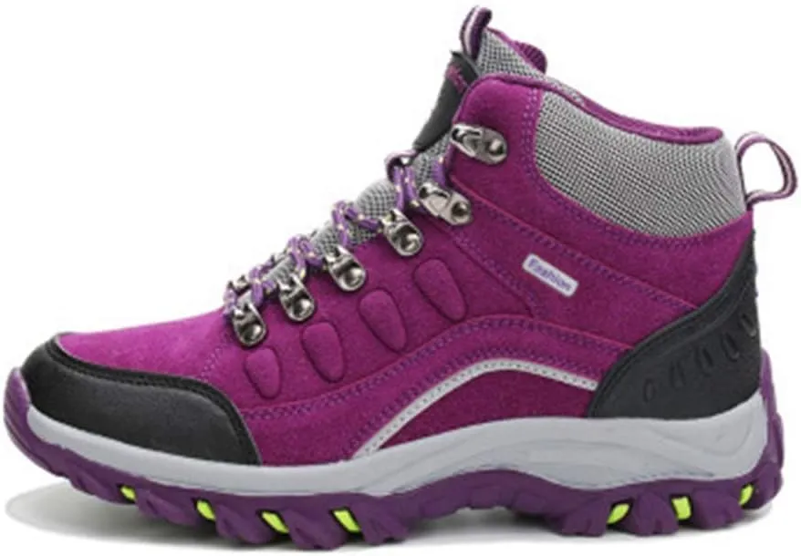 MIOKE Women's Waterproof Hiking Shoes Outdoor Running Trail Hiker Non-Slip Casual Climbing Backpacking Shoes