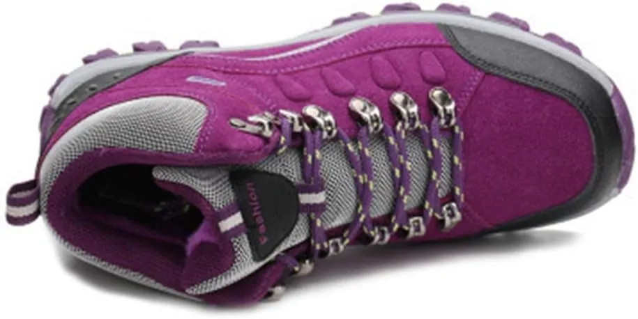 MIOKE Women's Waterproof Hiking Shoes Outdoor Running Trail Hiker Non-Slip Casual Climbing Backpacking Shoes