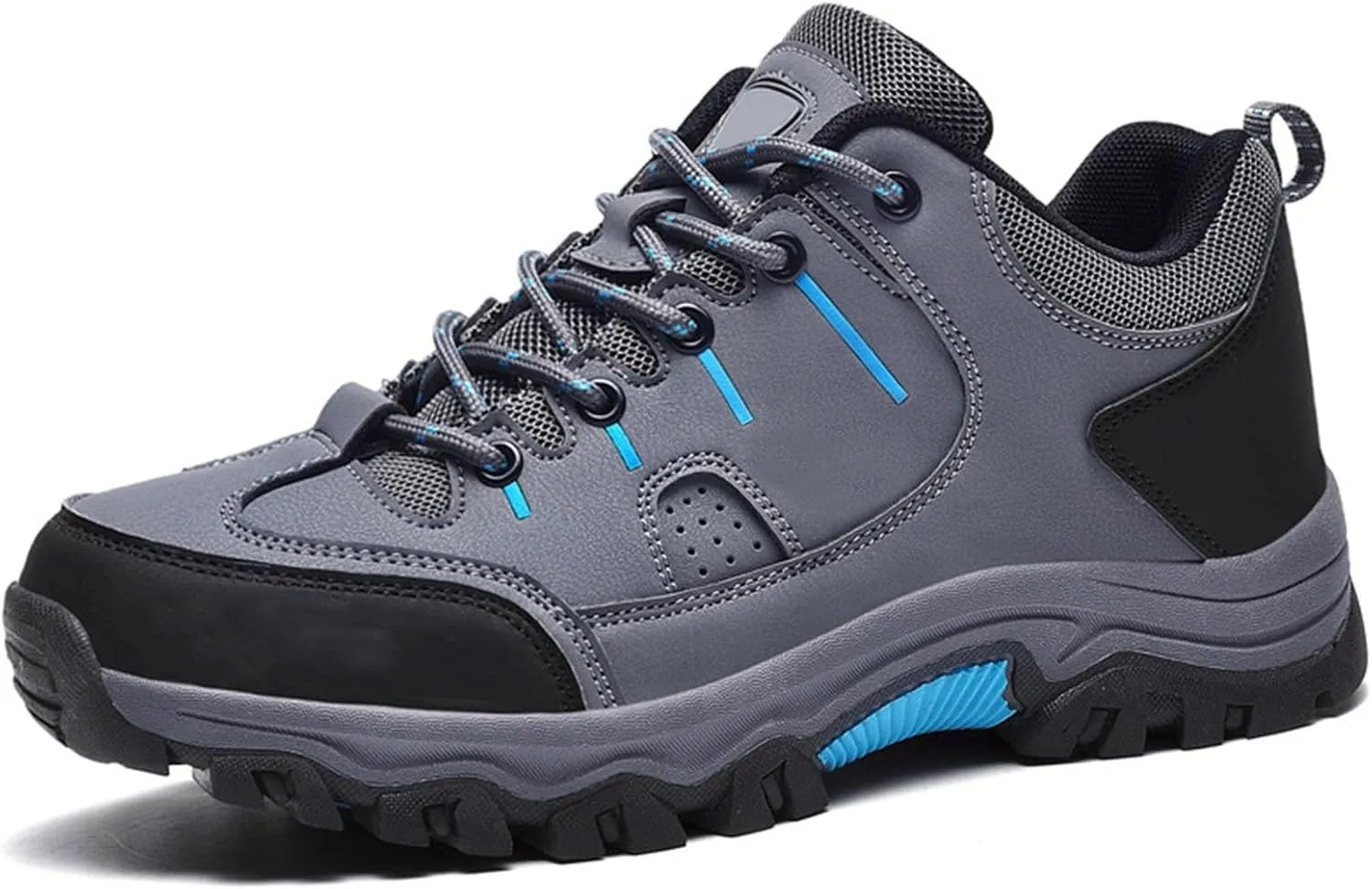 Outdoor Hiking Shoes, Men's Mountaineering Outdoor Shoes Sports Casual Hiking Shoes Dad Lightweight Travel Shoes