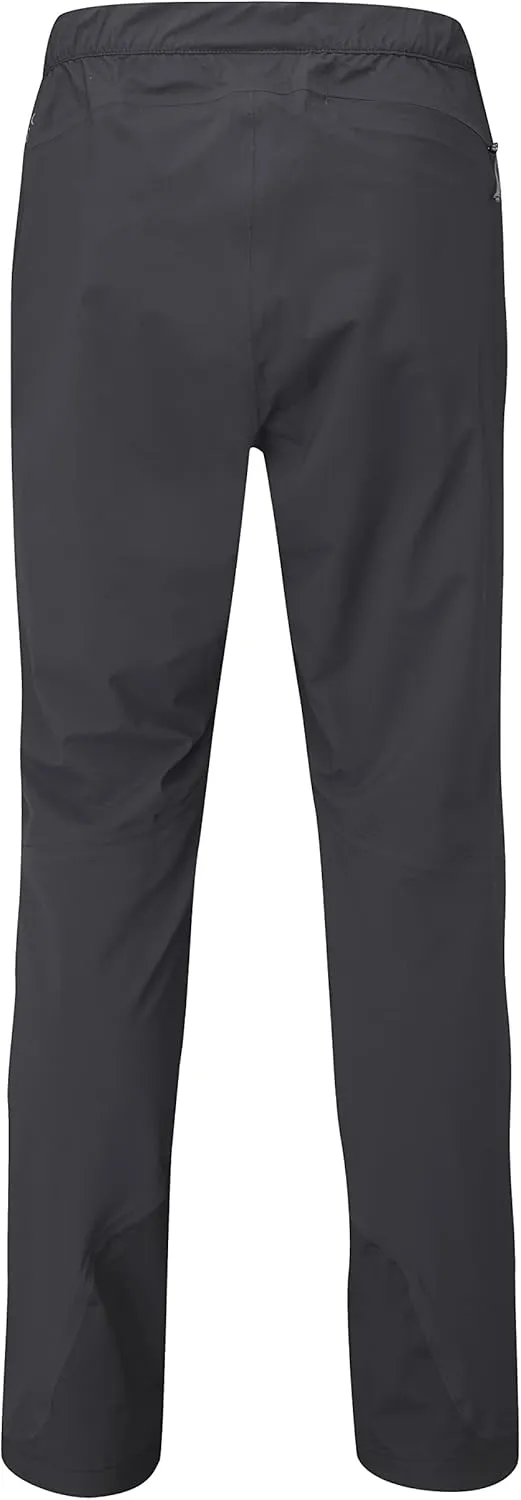 Rab Men's Kinetic 2.0 Waterproof Breathable Pants for Hiking, Climbing, and Mountaineering