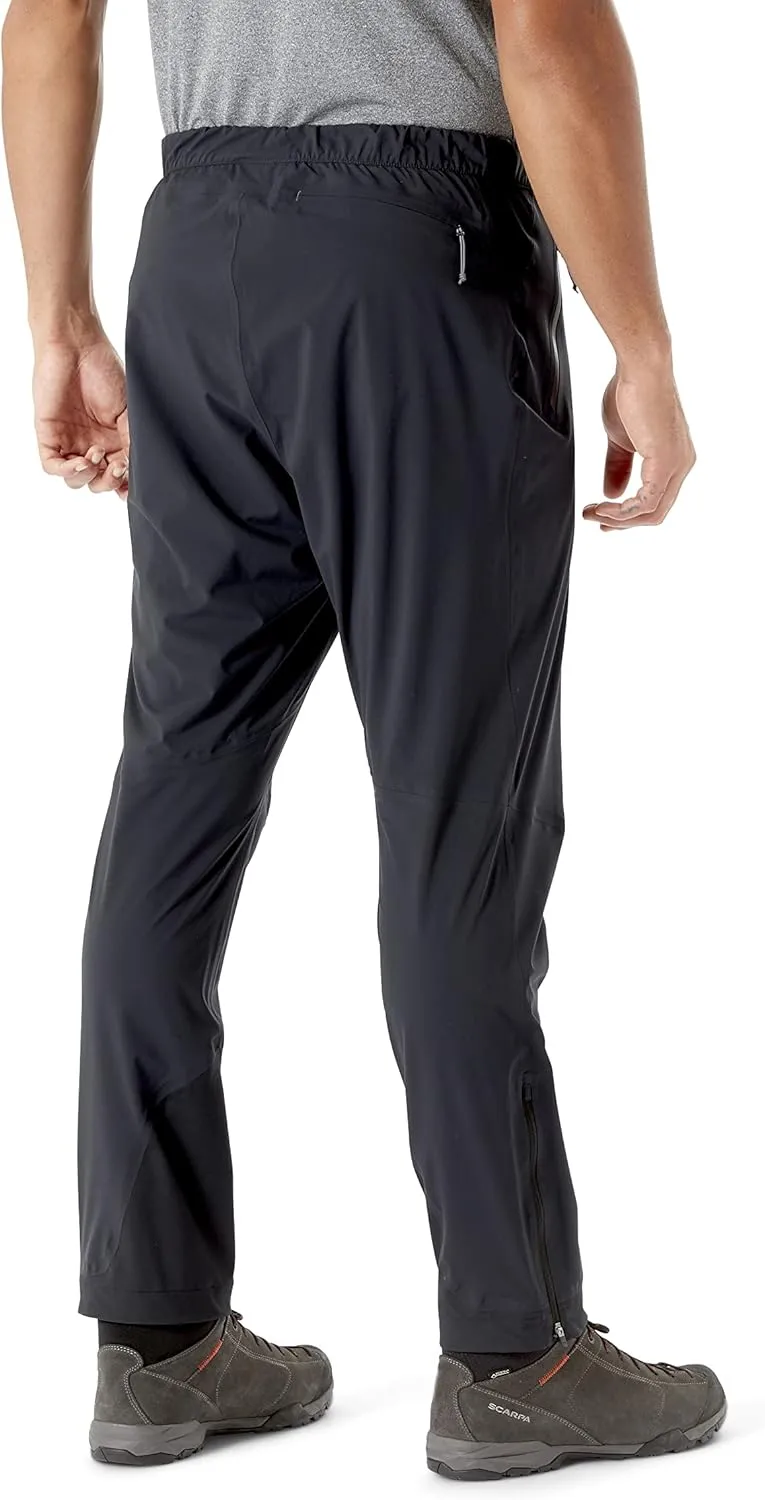 Rab Men's Kinetic 2.0 Waterproof Breathable Pants for Hiking, Climbing, and Mountaineering