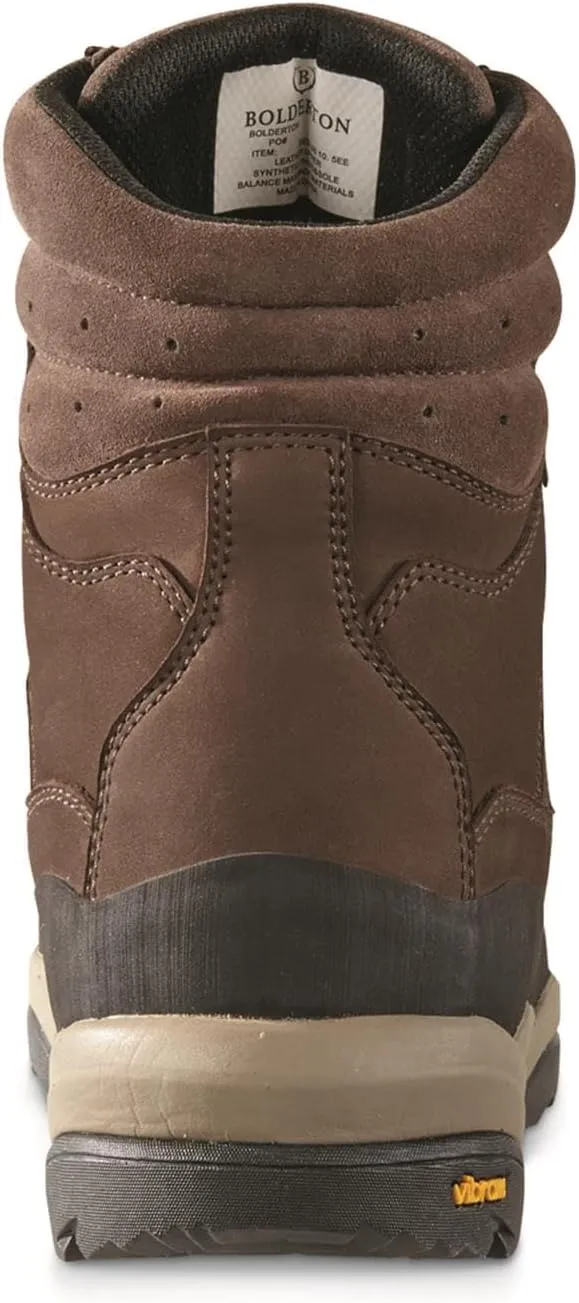 Ridge 8 Mens Waterproof Leather Hunting Boots Insulated, 400-gram
