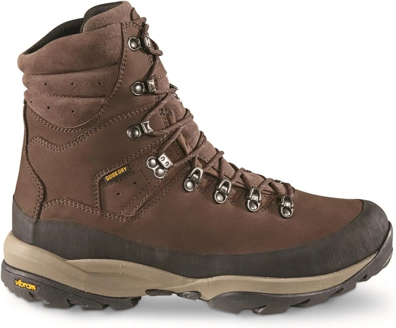 Ridge 8 Mens Waterproof Leather Hunting Boots Insulated, 400-gram