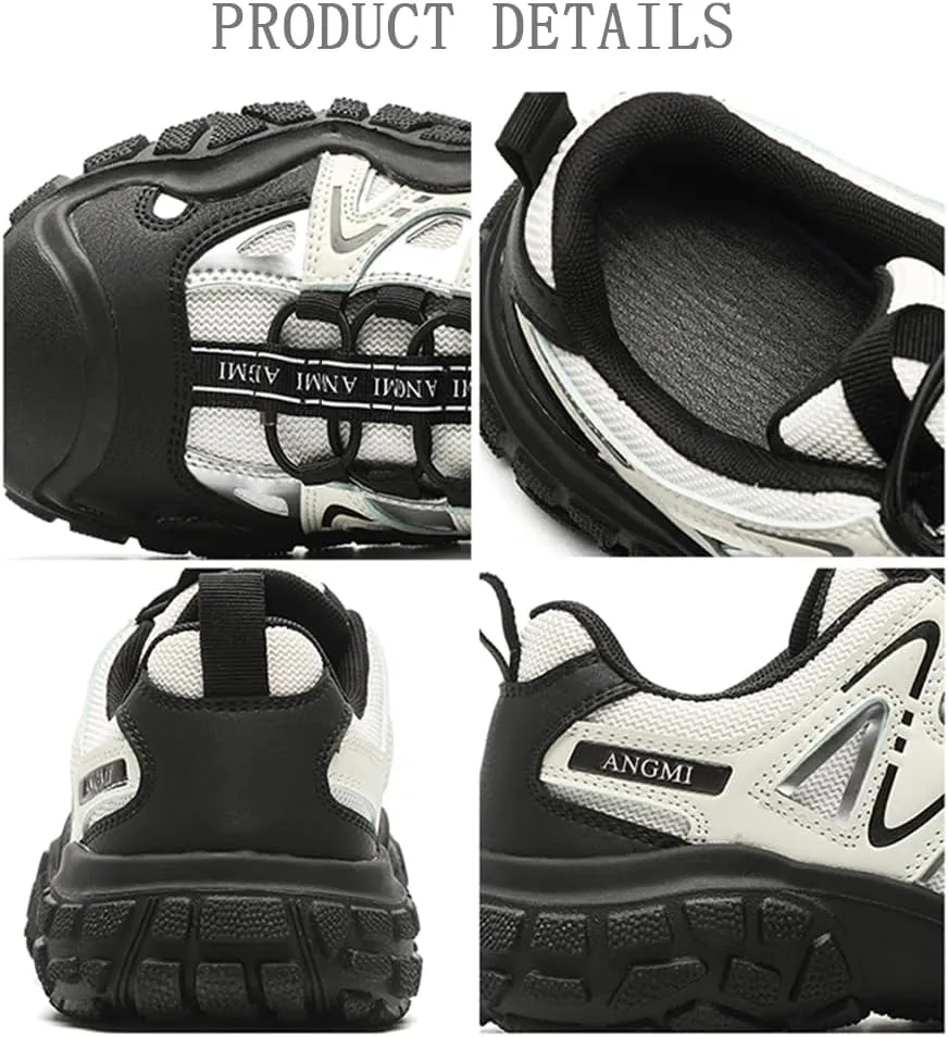 SAFECAMS Women's Hiking Shoes Lightweight Breathable Trail Trekking Shoes Outdoor Athletic Running Shoes for Trekking Walking