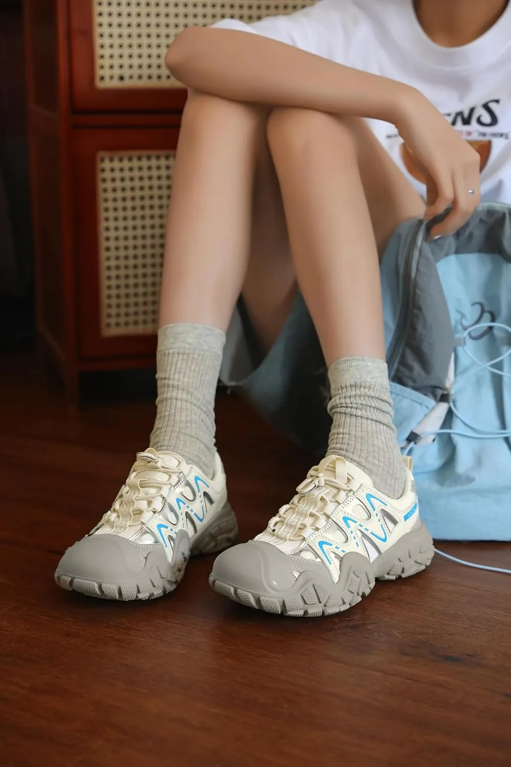 SAFECAMS Women's Hiking Shoes Lightweight Breathable Trail Trekking Shoes Outdoor Athletic Running Shoes for Trekking Walking