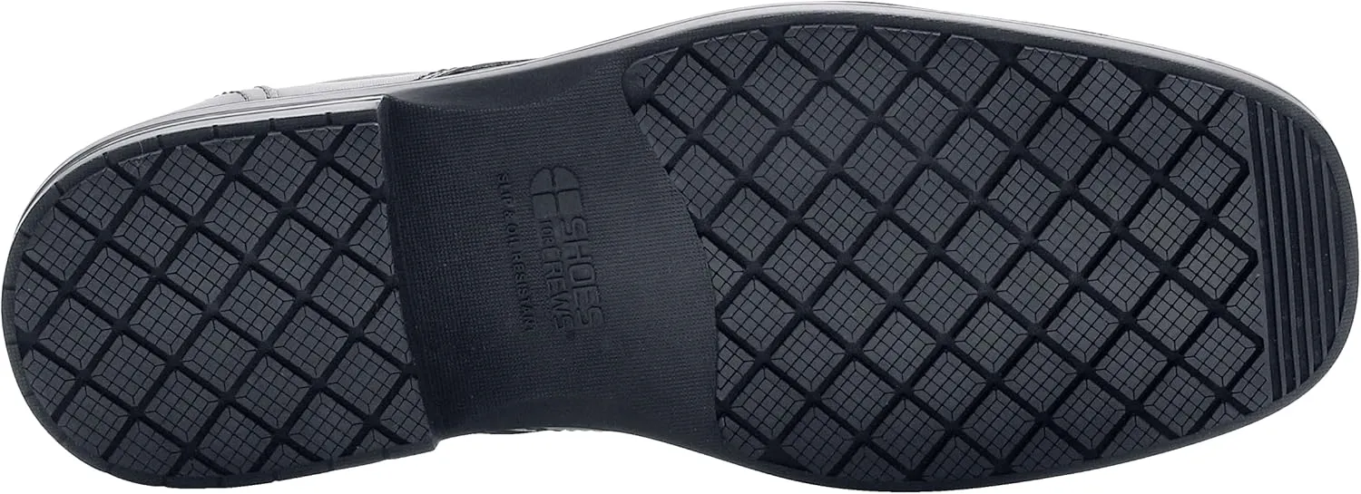 Shoes for Crews Dress Shoes for Men, Men??s Oxfords, Zapatos De Vestir para Hombre, Slip Resistant, Safety, Brown or Black