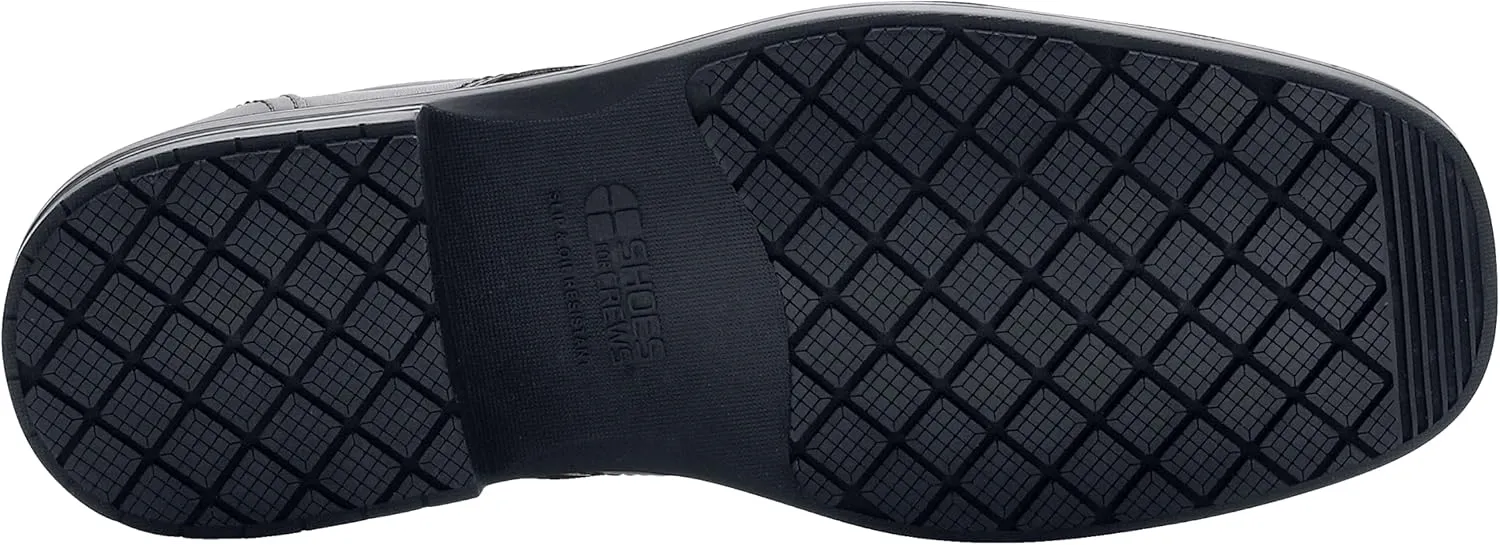 Shoes for Crews Dress Shoes for Men, Men??s Oxfords, Zapatos De Vestir para Hombre, Slip Resistant, Safety, Brown or Black