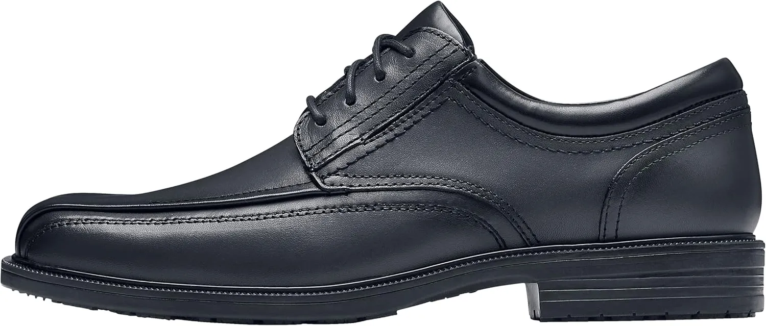 Shoes for Crews Dress Shoes for Men, Men??s Oxfords, Zapatos De Vestir para Hombre, Slip Resistant, Safety, Brown or Black