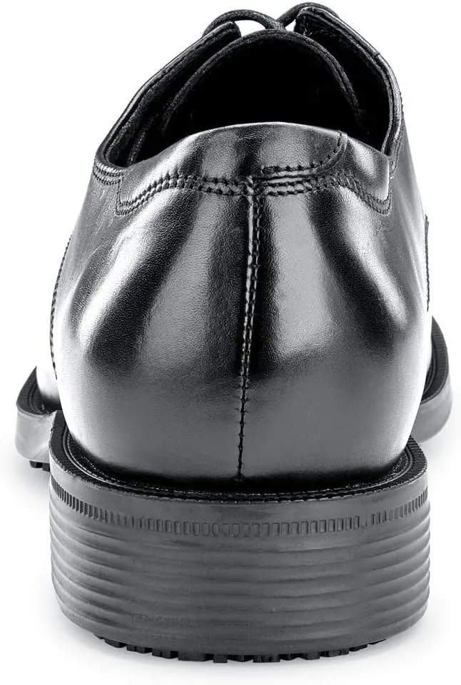 Shoes for Crews Dress Shoes for Men, Men??s Oxfords, Zapatos De Vestir para Hombre, Slip Resistant, Safety, Brown or Black