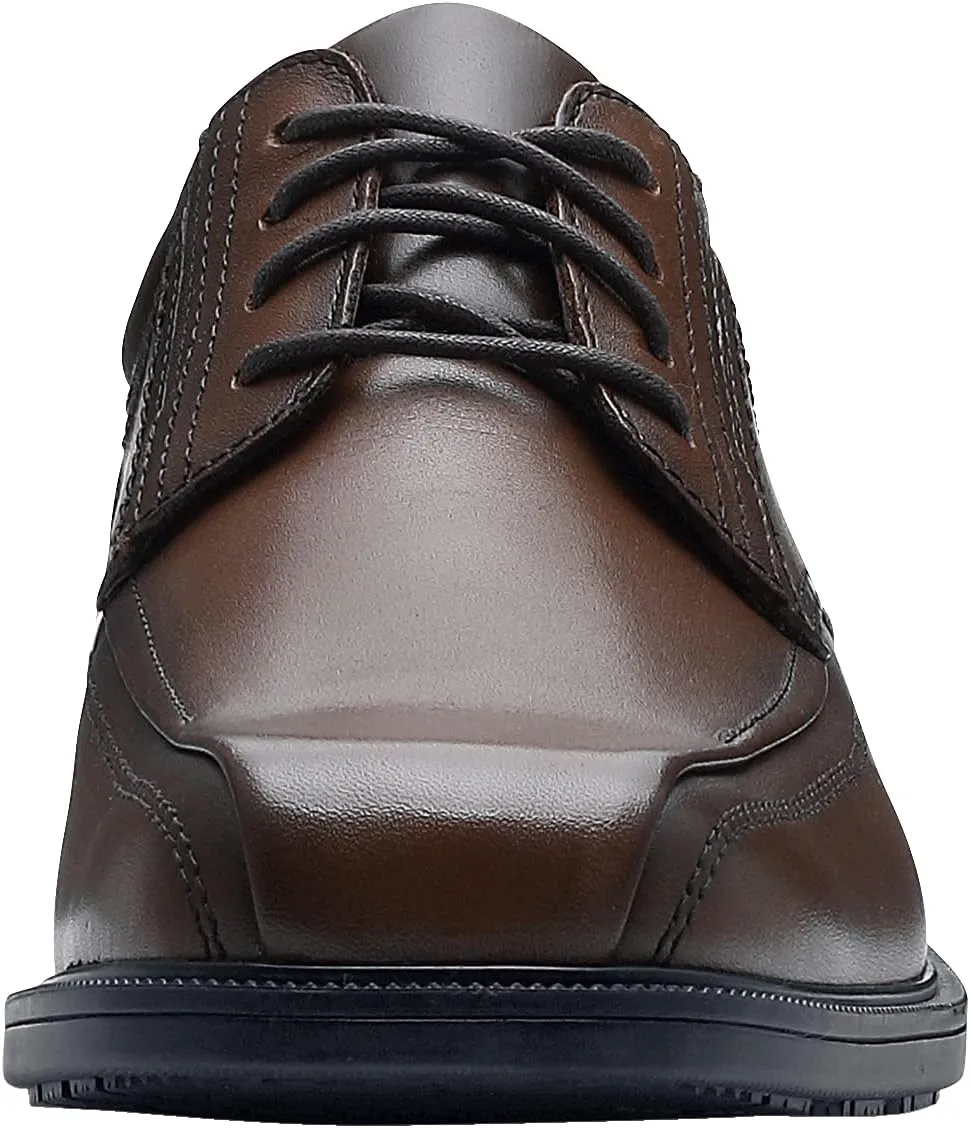 Shoes for Crews Dress Shoes for Men, Men??s Oxfords, Zapatos De Vestir para Hombre, Slip Resistant, Safety, Brown or Black