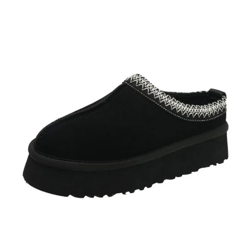 Short Plush Warm Snow Boots