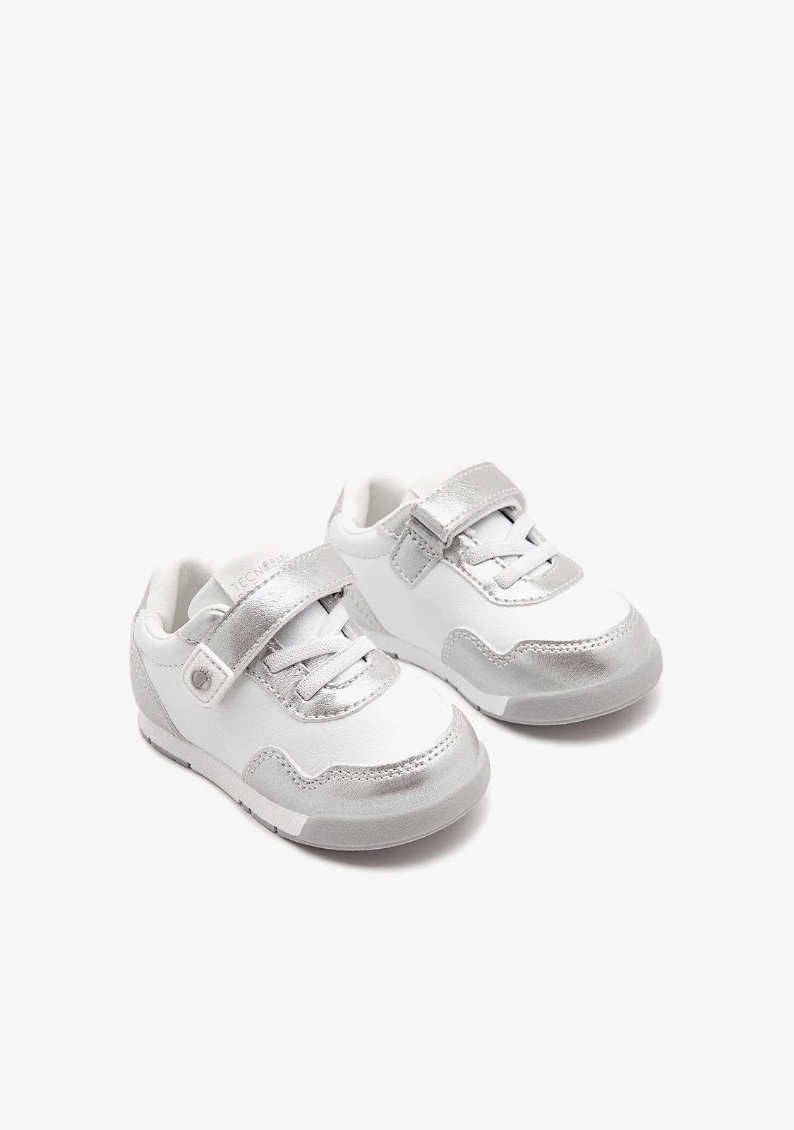 Silver Respectful Sneakers