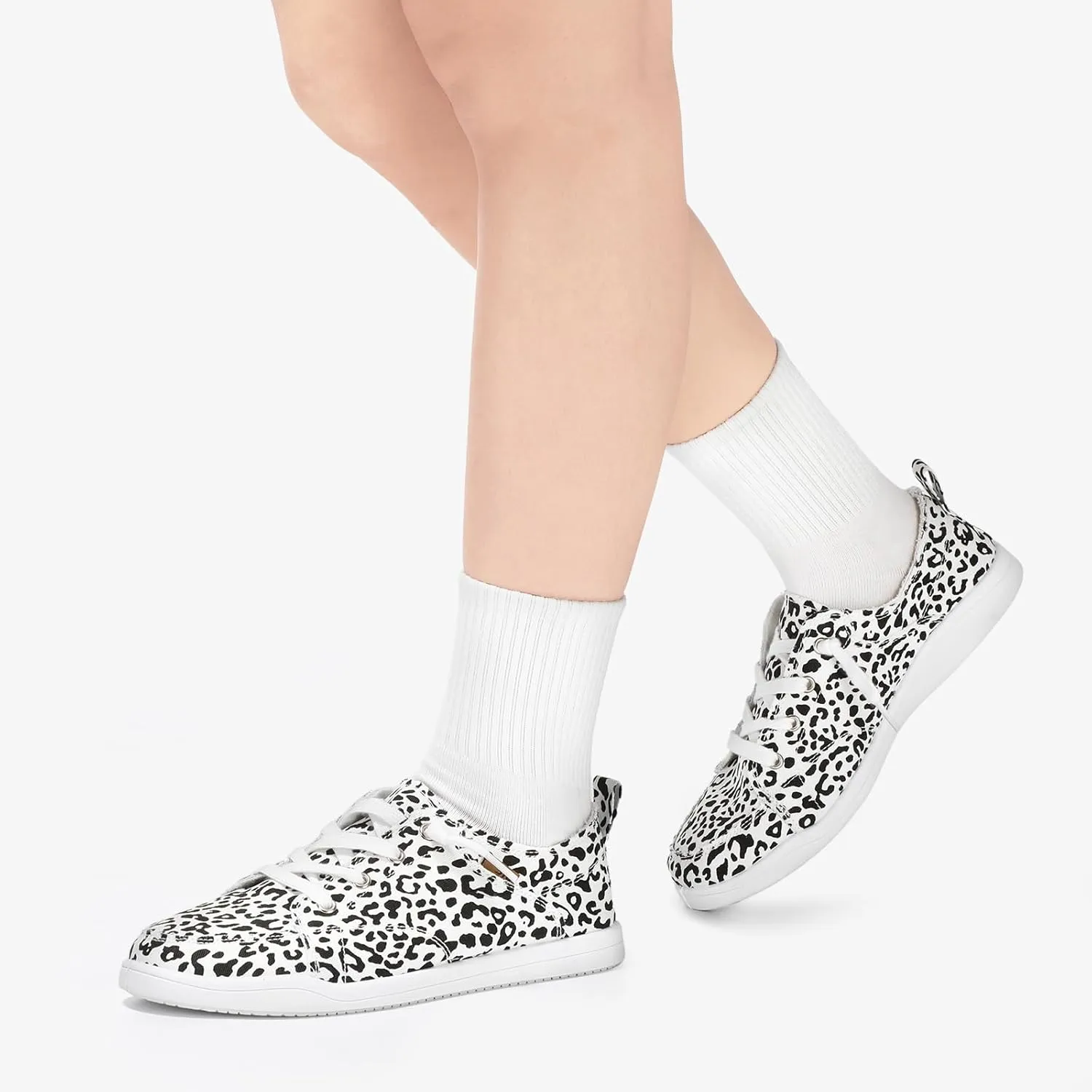 STQ Slip on Sneakers for Women Casual Canvas Shoes Machine Washable