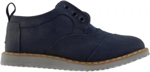 TOMS Toddler Boys Brogue Slip On Casual Shoes - Black