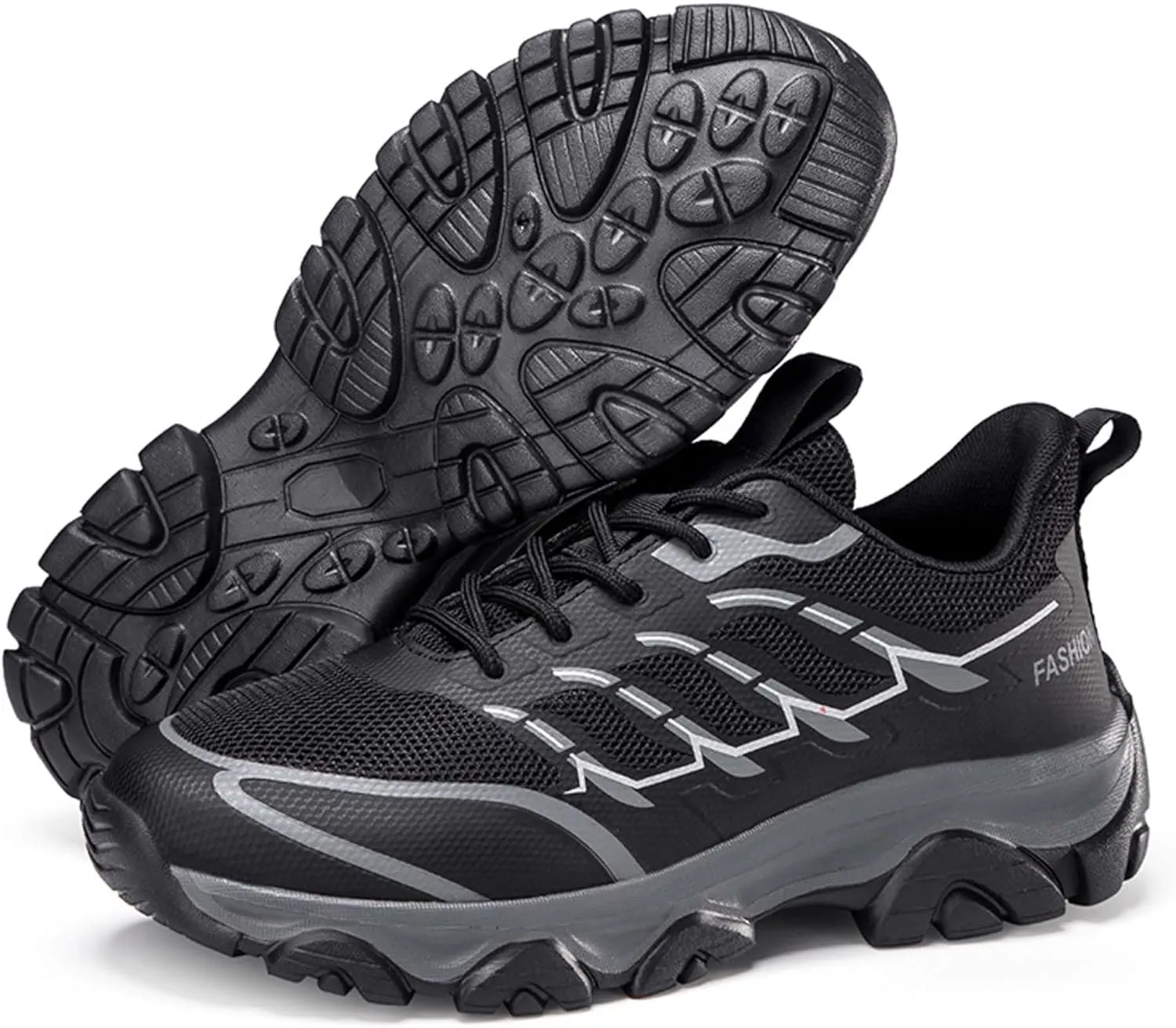 Unisex Mid Top Mountaineering Shoes Men's Shoes Women's Shoes Damping Stable Hiking Shoes Non Slip Wear-Resistant Climbing Shoes