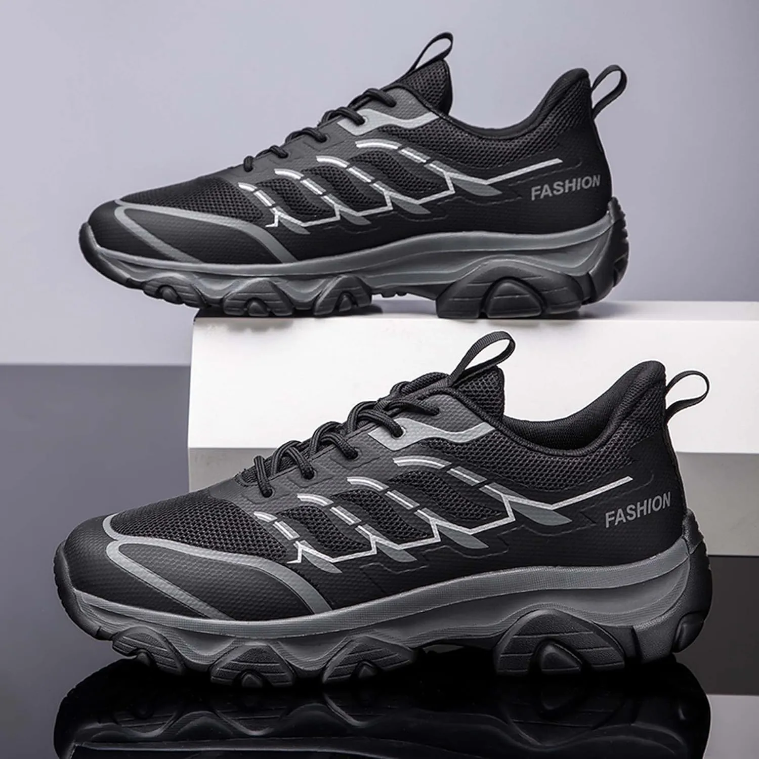 Unisex Mid Top Mountaineering Shoes Men's Shoes Women's Shoes Damping Stable Hiking Shoes Non Slip Wear-Resistant Climbing Shoes