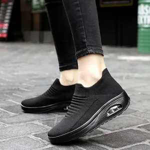 Vanccy Fashion Casual Breathable Mesh Vulcanized Shoes