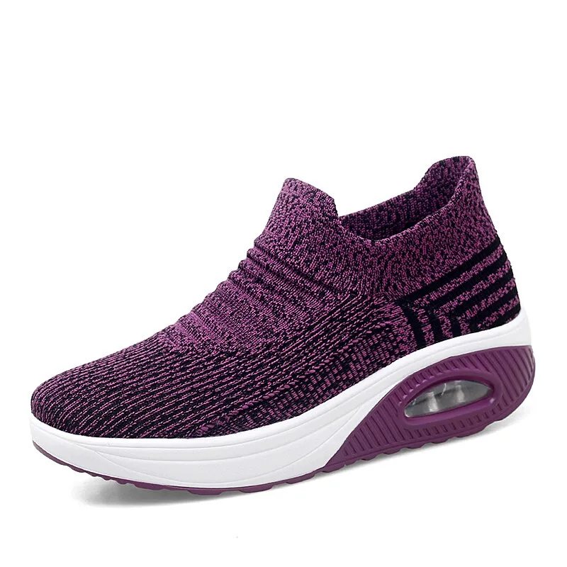 Vanccy Fashion Casual Breathable Mesh Vulcanized Shoes