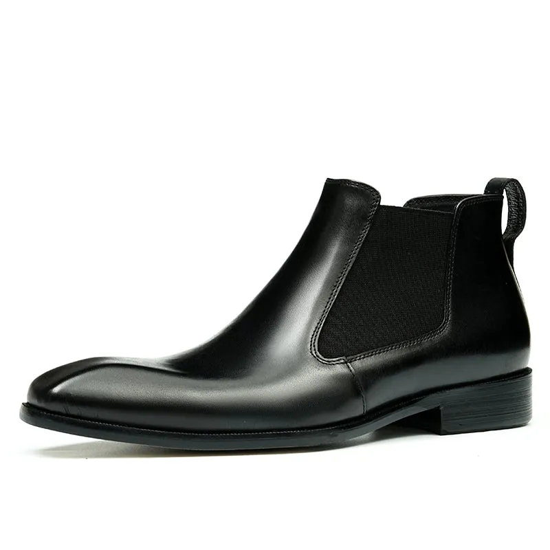 Veltique Luxe Zip-Up Boots