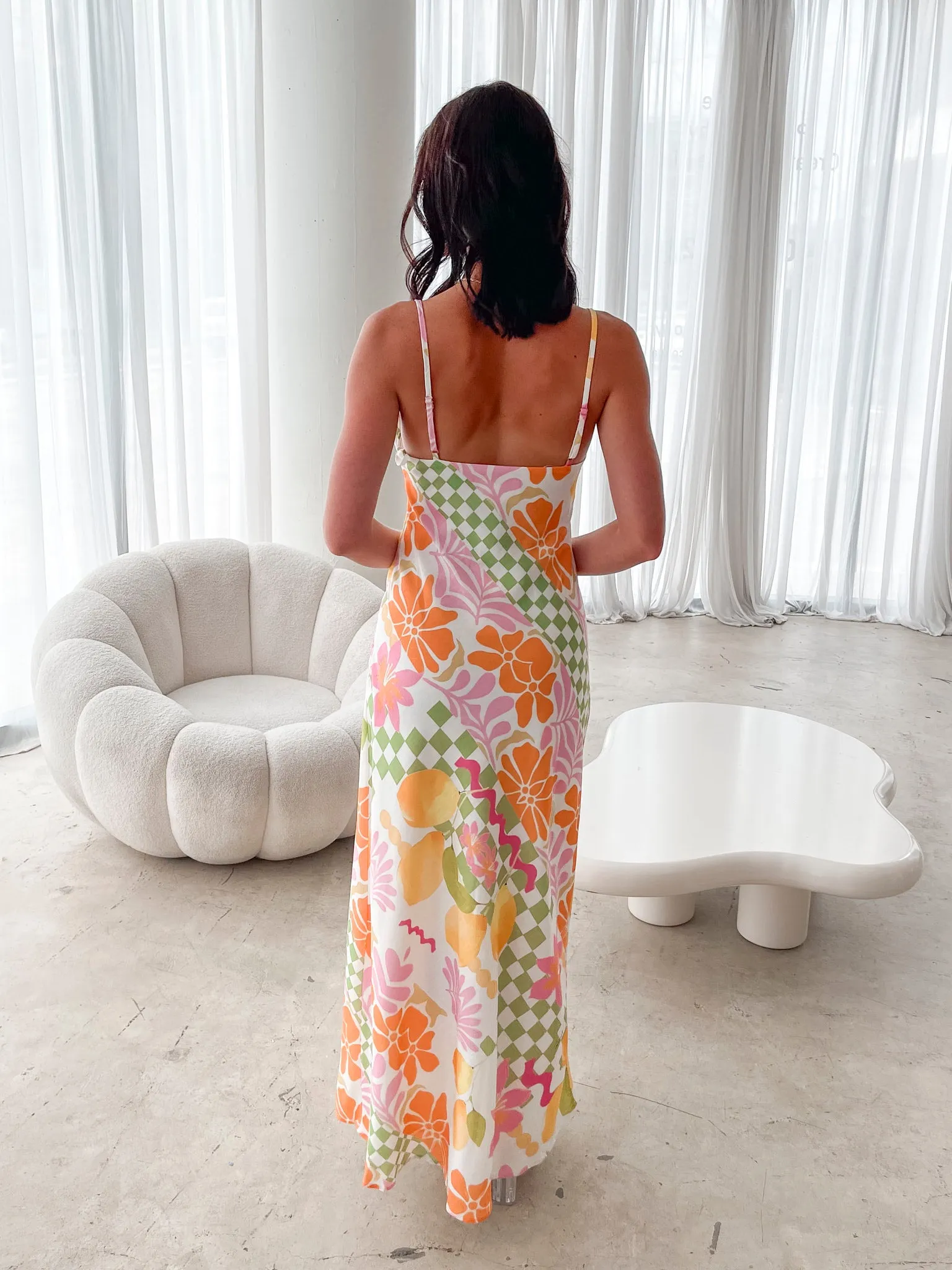 Vienne Dress - Green Print