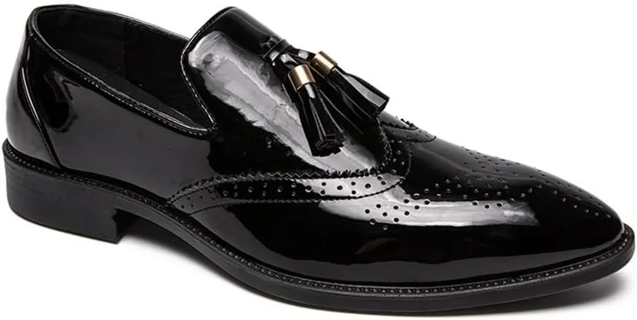 Walking Office Comfort Loafers Work Flats Men's Dress Shoes Casual Business Orthopedic Oxford Leather Shoes