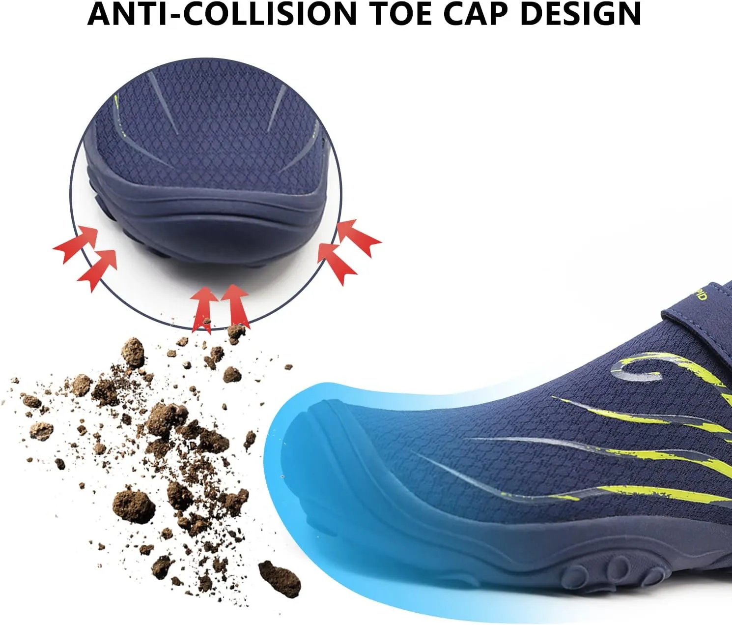 Water Shoes Mens Womens Quick-Dry Barefoot Beach Kayaking Pool Aqua Sock Surfing Climbing Yoga