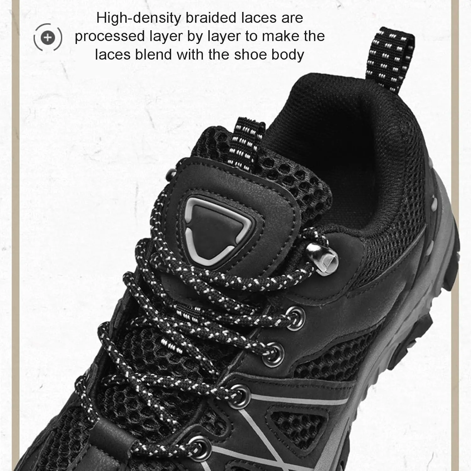 Wide Walking Shoes, Men's Outdoor Travel Shoes Big Size Men's Shoes Field Climbing Casual Hiking Shoes