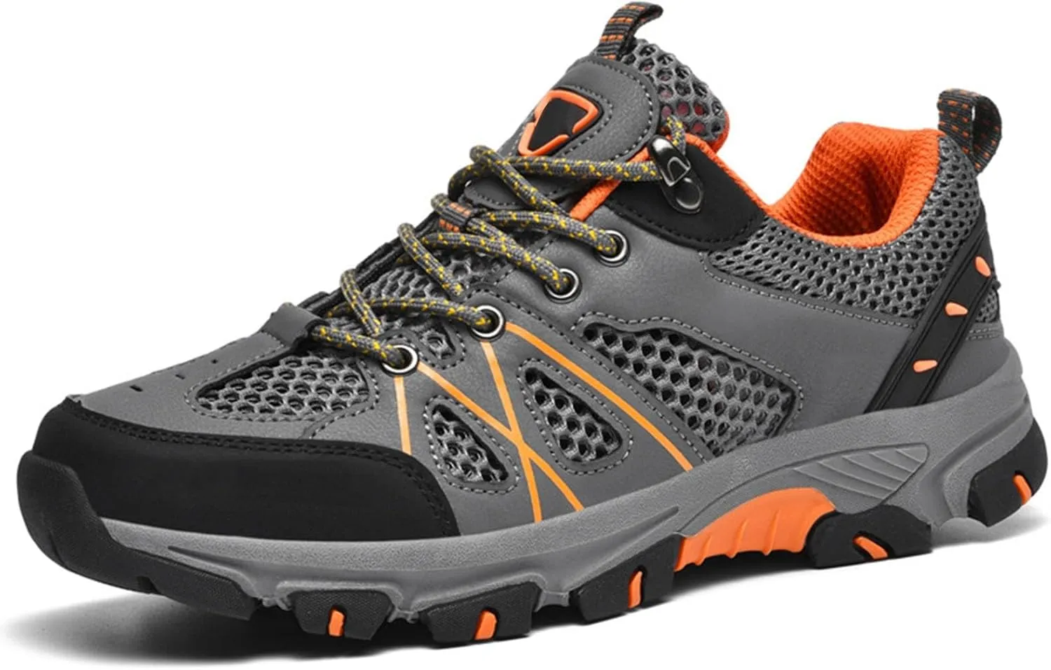 Wide Walking Shoes, Men's Outdoor Travel Shoes Big Size Men's Shoes Field Climbing Casual Hiking Shoes