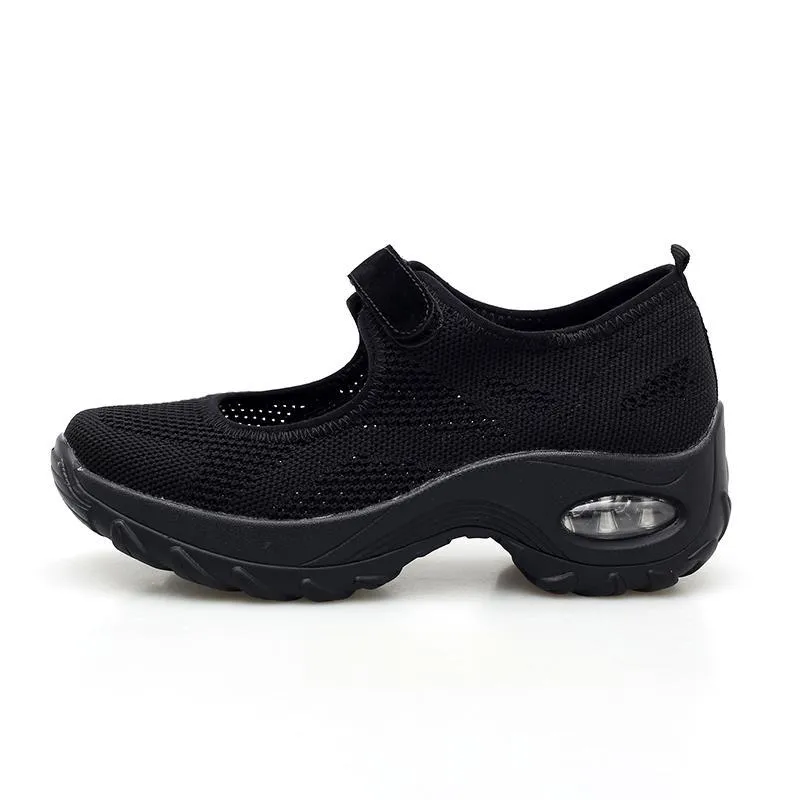 Women's Comfort Breathable Non-Slip Air Cushion Shock Sneakers
