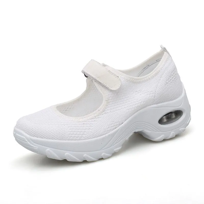Women's Comfort Breathable Non-Slip Air Cushion Shock Sneakers