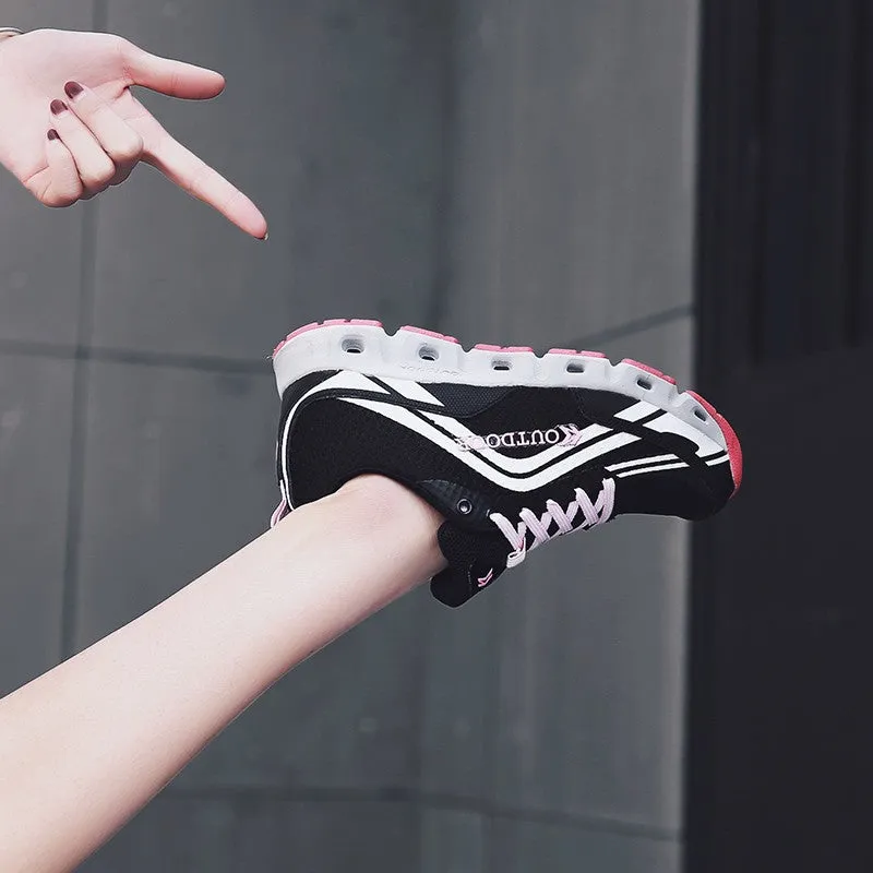Women's Cushioning Non-slip Breathable Tennis Sneakers