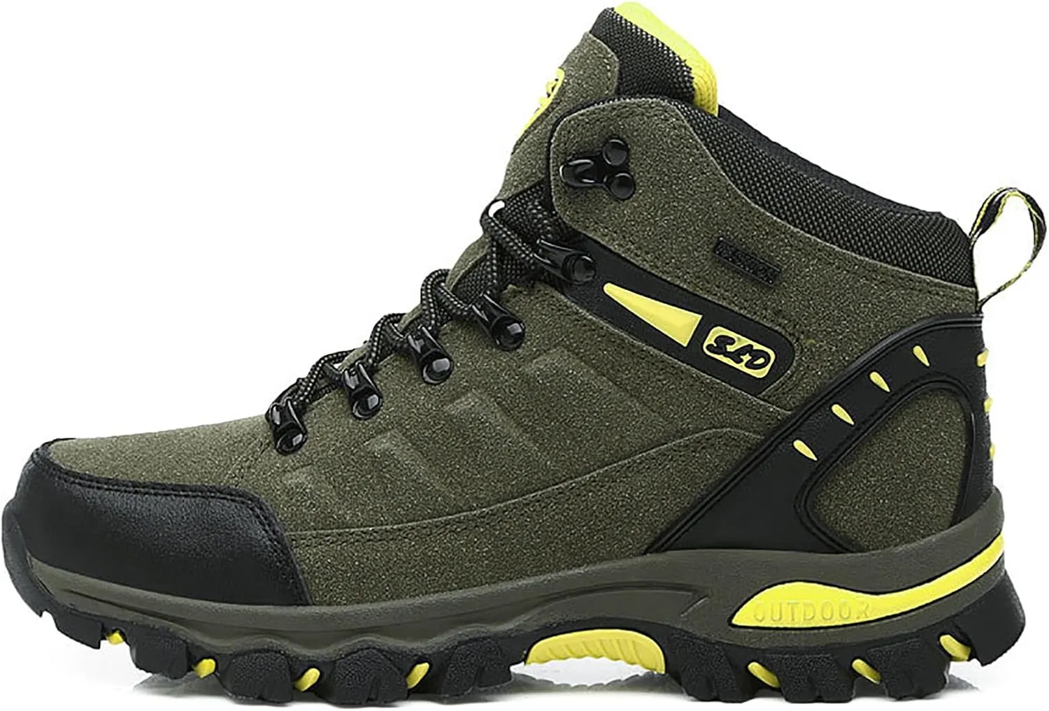 Women's Hiking Shoe Lightweight Men's Hiking Boot All Day Comfy Suede Casual Walking Work Shoe Sneaker Outdoors Slip Resistant Trekking Camping Hike Shoes