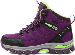 Women's Hiking Shoe Lightweight Men's Hiking Boot All Day Comfy Suede Casual Walking Work Shoe Sneaker Outdoors Slip Resistant Trekking Camping Hike Shoes