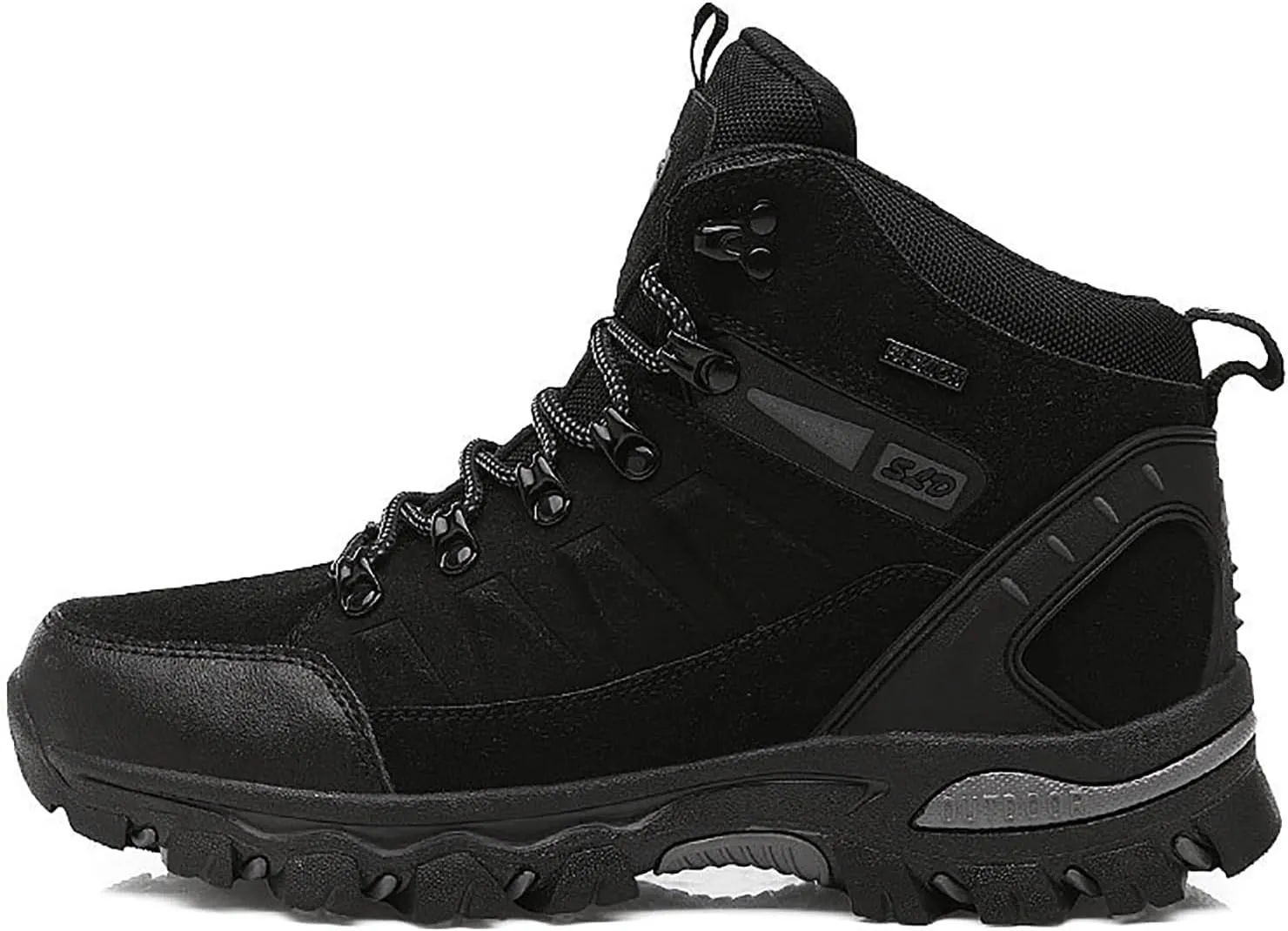 Women's Hiking Shoe Lightweight Men's Hiking Boot All Day Comfy Suede Casual Walking Work Shoe Sneaker Outdoors Slip Resistant Trekking Camping Hike Shoes