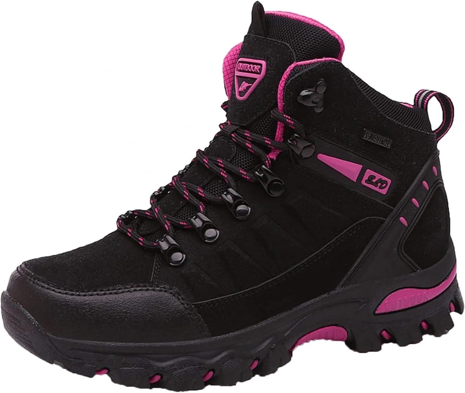 Women's Hiking Shoe Lightweight Men's Hiking Boot All Day Comfy Suede Casual Walking Work Shoe Sneaker Outdoors Slip Resistant Trekking Camping Hike Shoes