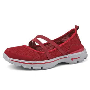 Women's Outdoor Sports Shoes Mesh Breathable Walking Sneakers