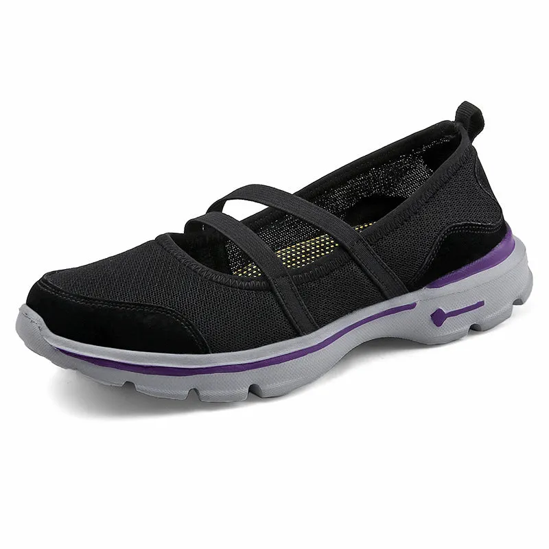 Women's Outdoor Sports Shoes Mesh Breathable Walking Sneakers